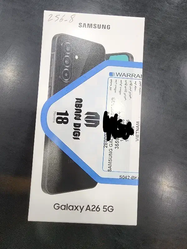 سامسونگ a26حافظه ۲۵۶ رم ۸ آکبند|موبایل|اردکان, |دیوار