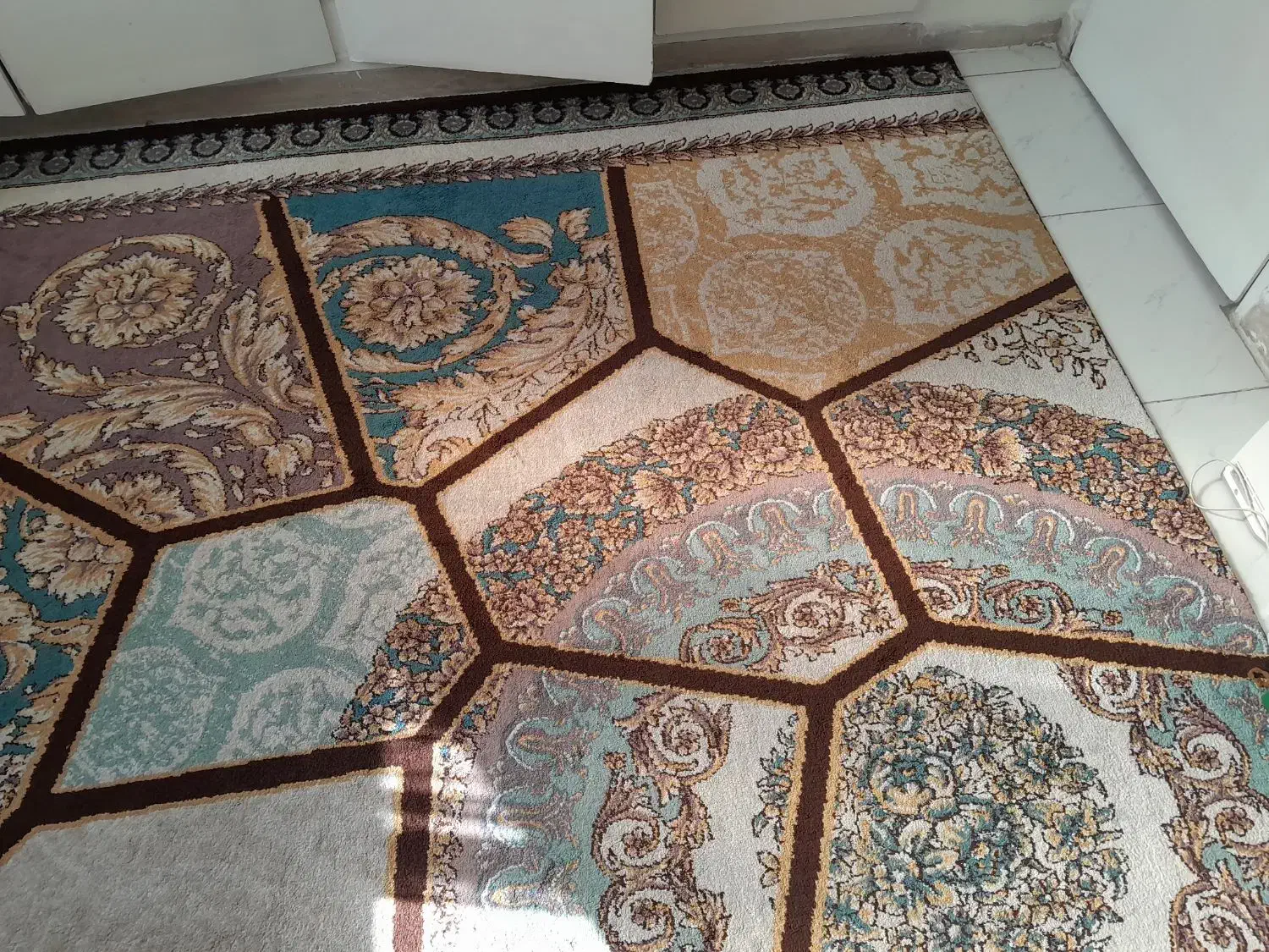 گلیم فرش ۸متری درحد نو|گلیم، جاجیم، گبه|تهران, مسعودیه|دیوار