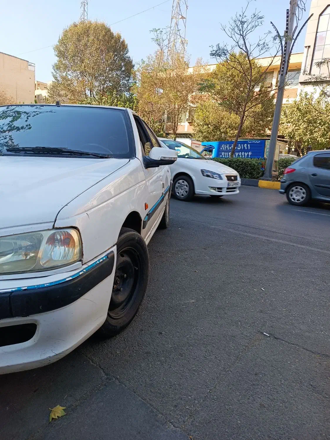 پژو پارس سفید ۱۳۸۰|خودرو سواری و وانت|رشت, دباغیان|دیوار