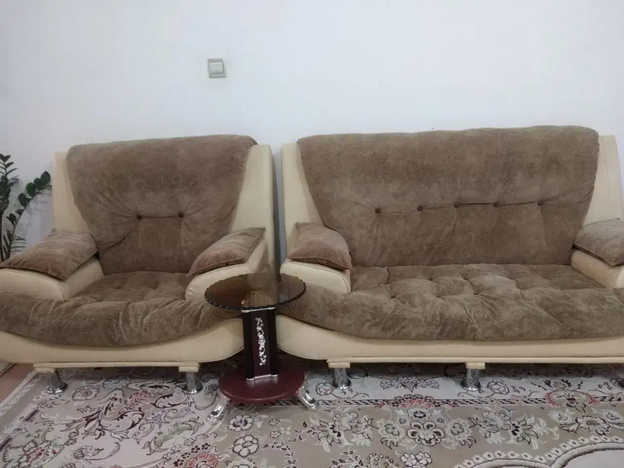 مبل 7 نفره راحتی|مبلمان خانگی و میز عسلی|فردوس (خراسان), |دیوار