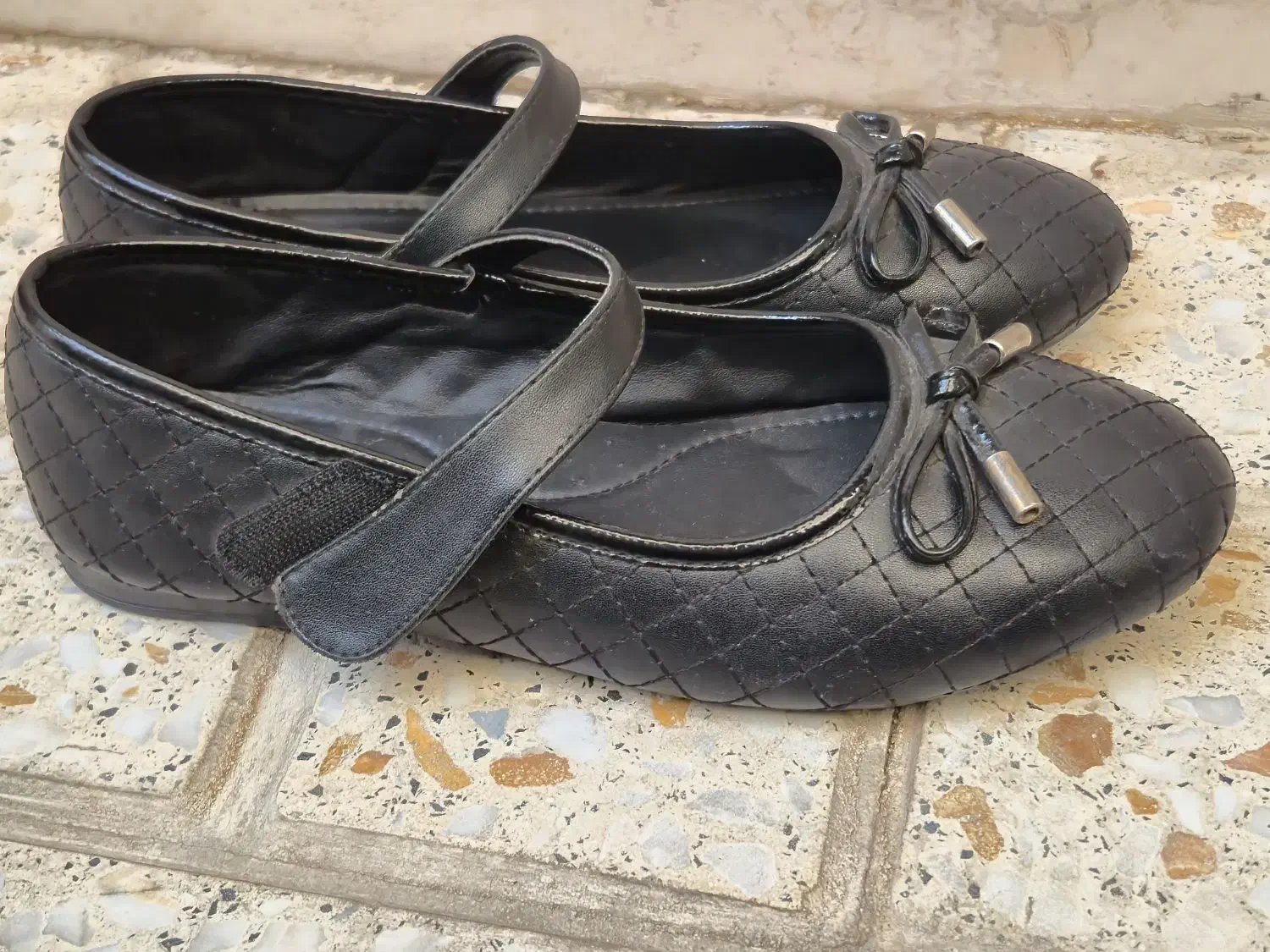 کفش ورنی بنددار و چسبی نو سایز۳۶|کیف، کفش، کمربند|اسلامشهر, شهرک مهدیه|دیوار