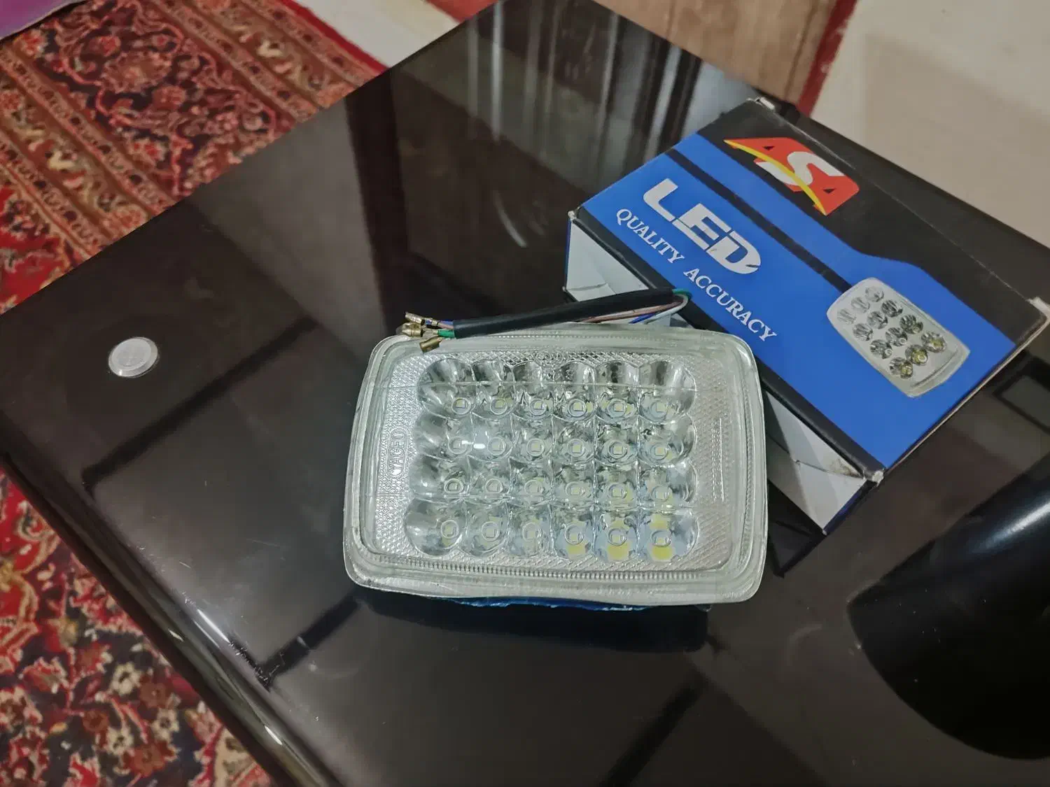 چراغ جلو موتور 24 تایی|قطعات یدکی و لوازم جانبی|لالجین, |دیوار