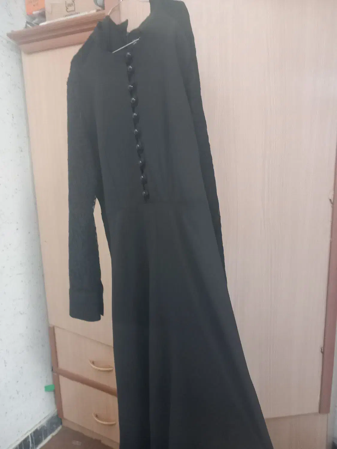 مانتو بلند مشگی مجلسی آستین کیپور|لباس|اصفهان, هوانیروز|دیوار