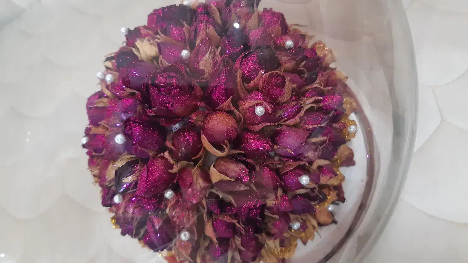 ۱۵۰ عدد گل رز خشک طبیعی بهترین هدیه ولنتاین|گل مصنوعی|نظرآباد, رسالت|دیوار