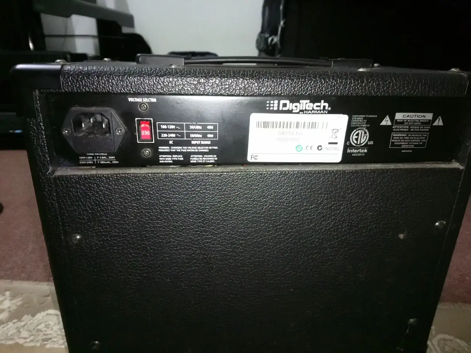 آمپلی فایر DigiTech مدل (DB15)|گیتار، بیس، امپلیفایر|لنگرود, |دیوار