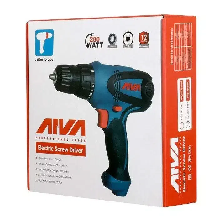 دریل پیچ گوشتی برقی آروا با ضمانت در ابزار سناتور|ابزارآلات|اصفهان, کشاورزی|دیوار