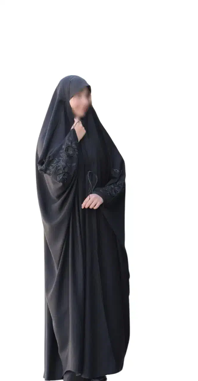 چادر مشکی عربی گلدوزی شده و سنگدوزی) j657htsd(|لباس|تهران, اباذر|دیوار