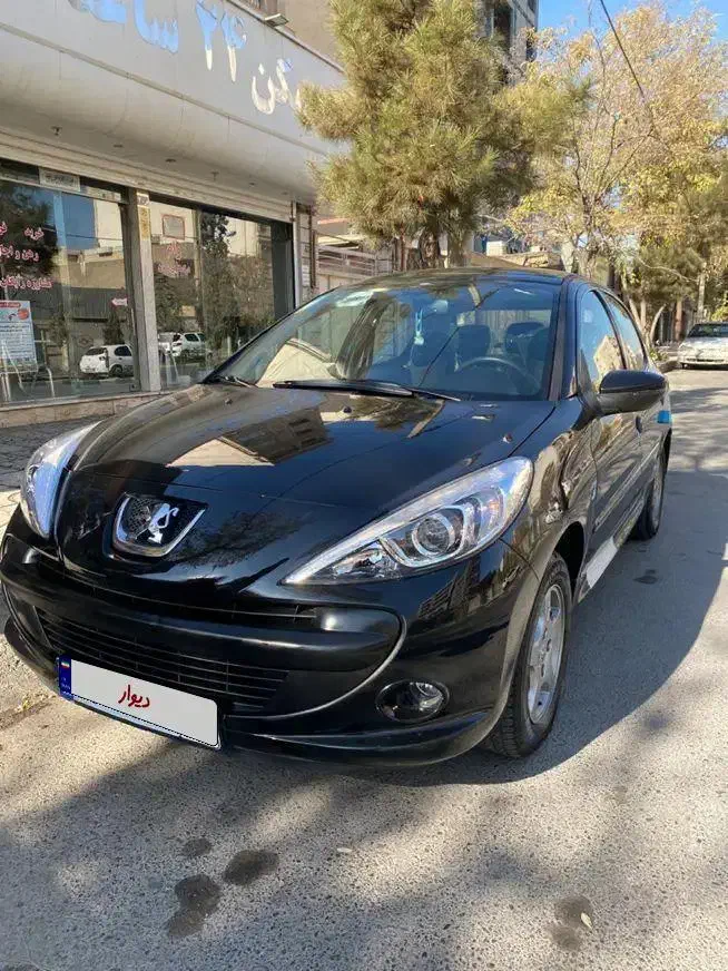 ۲۰۷مشکی ابنوس درحدصفر معاوضه بادنا پلاس توربو دنده|خودرو سواری و وانت|مشهد, فرهنگیان (شهرک غرب)|دیوار