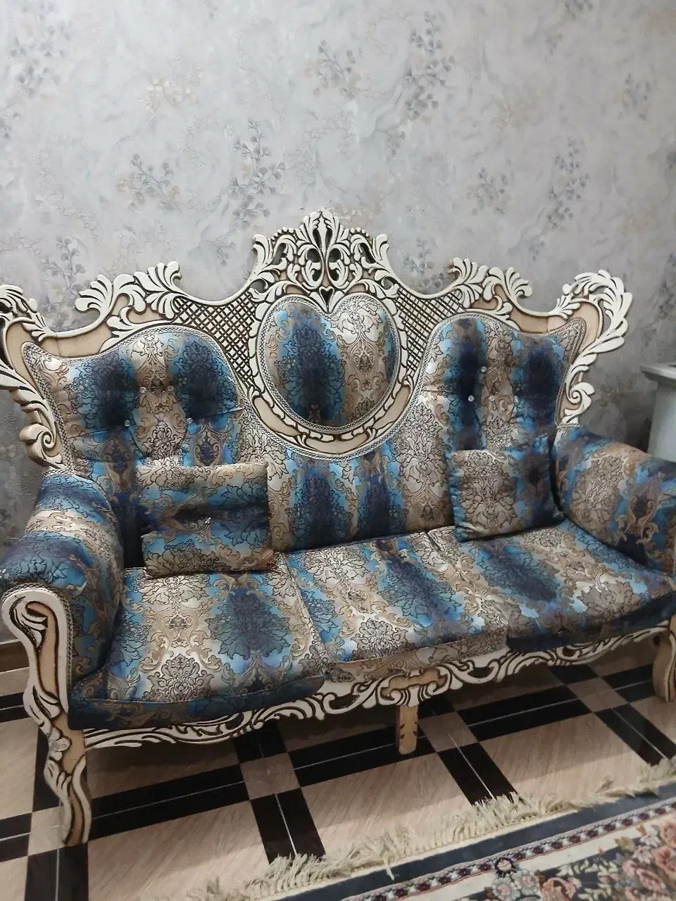 مبل سلطنتی|مبلمان خانگی و میز عسلی|قرچک, مهدیه|دیوار