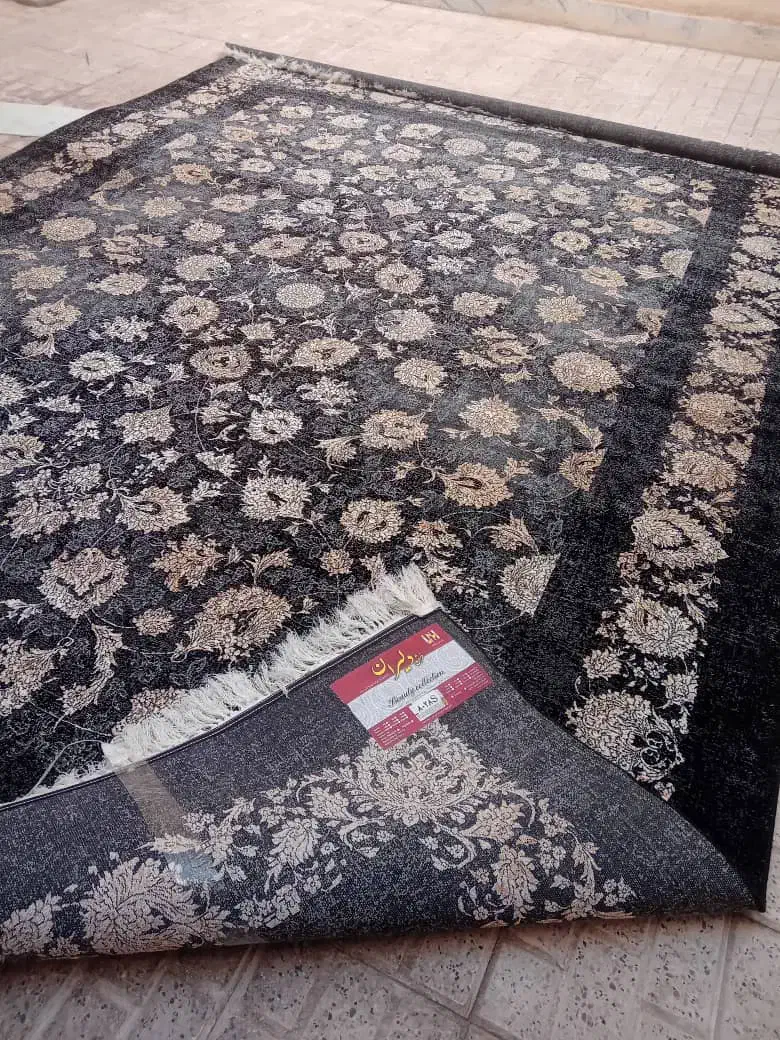 ۲تخته فرش700شانه تراکم2550تمام نخ نونواستفاده نشده|فرش|شاندیز, |دیوار