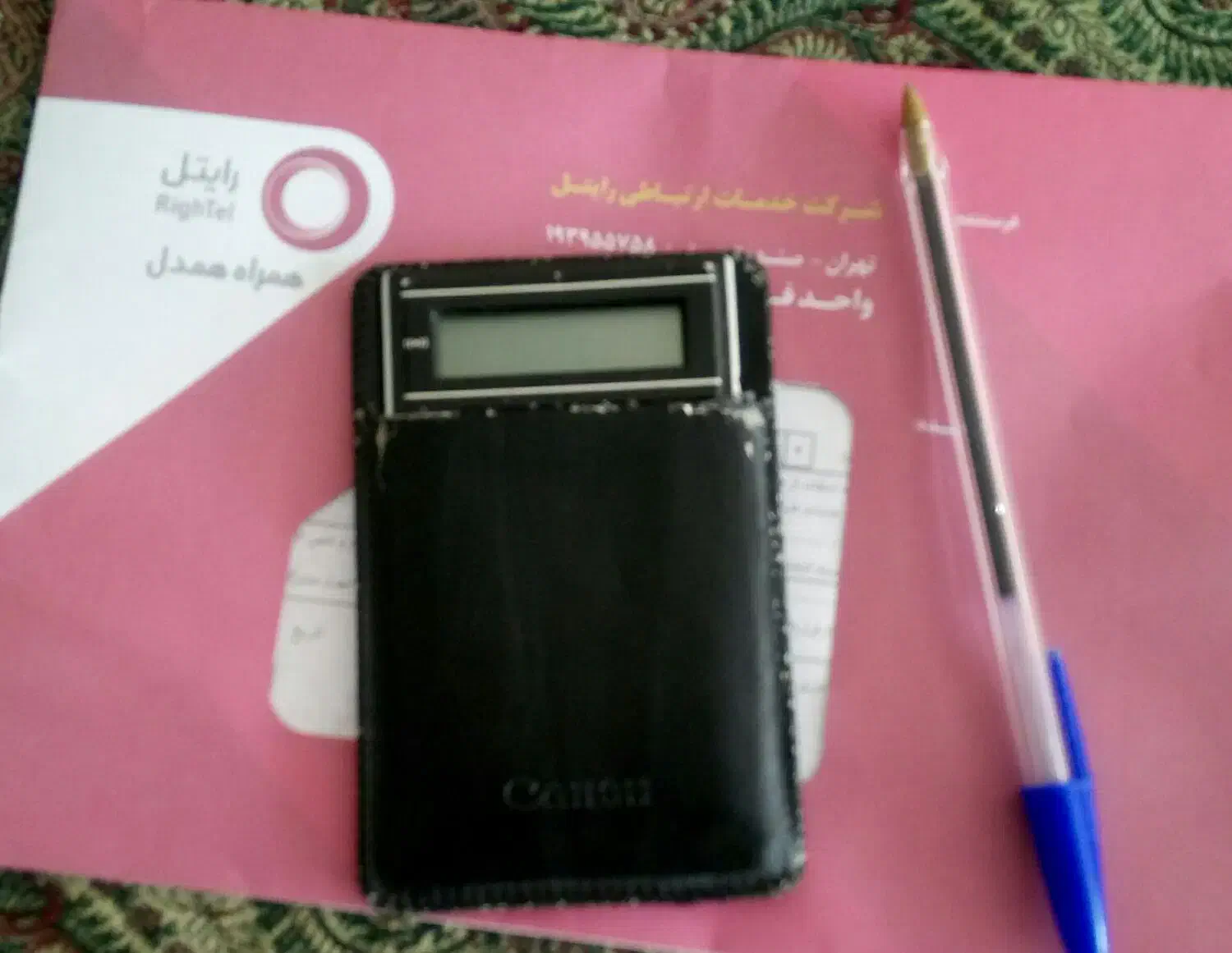 ماشین حساب قدیمی جیبی کمیاب Canon اصل ژاپن|کلکسیون اشیاء عتیقه|تهران, نیروی هوایی (پیروزی)|دیوار