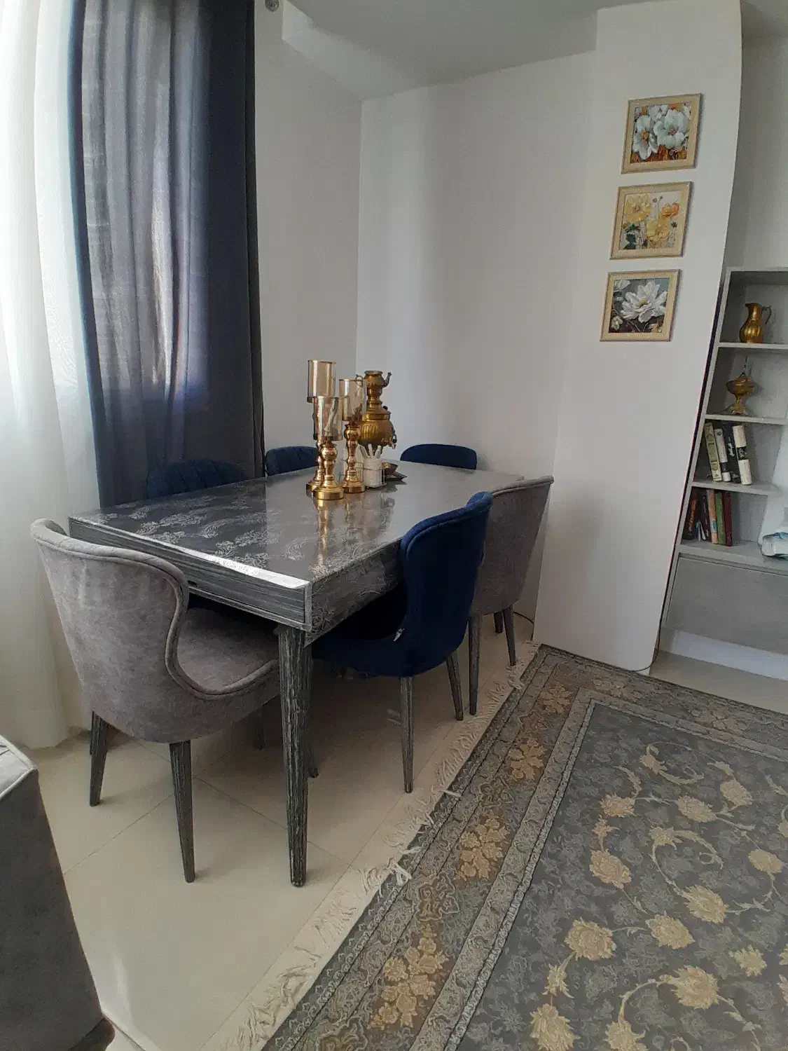 میز نهار خوری چوب راش|مبلمان خانگی و میز عسلی|کرمانشاه, |دیوار