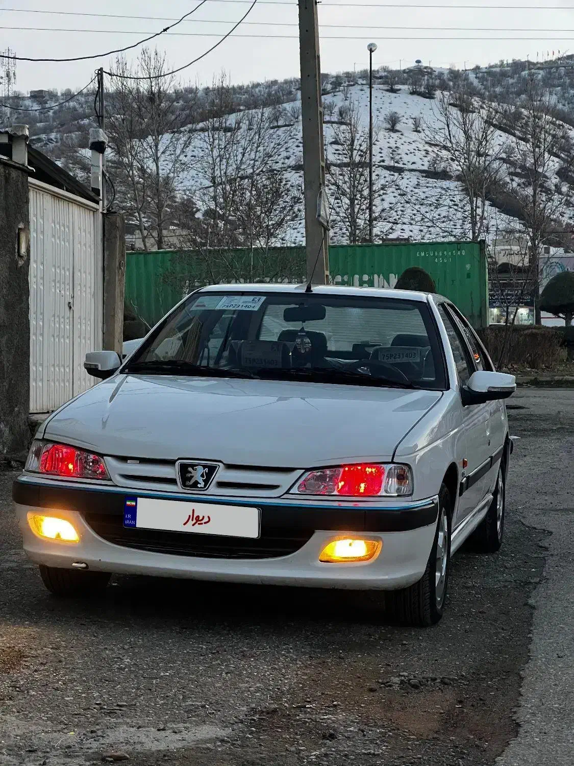 پارس مدل ‌۹۳ درجه یک|خودرو سواری و وانت|مریوان, |دیوار