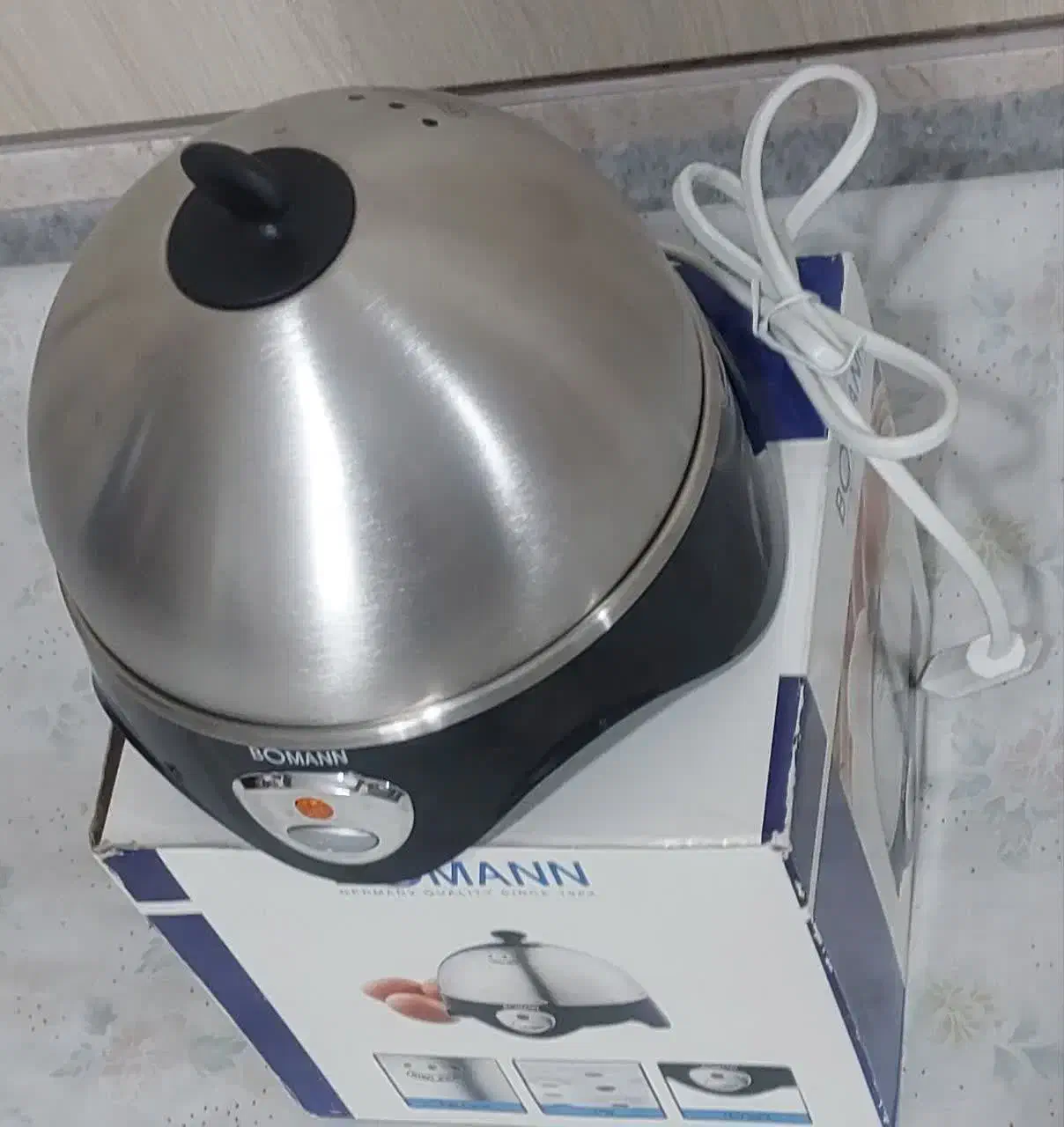 تخم مرغ پز برقی فومن|اجاق گاز و لوازم برقی پخت‌وپز|قم, قم نو|دیوار