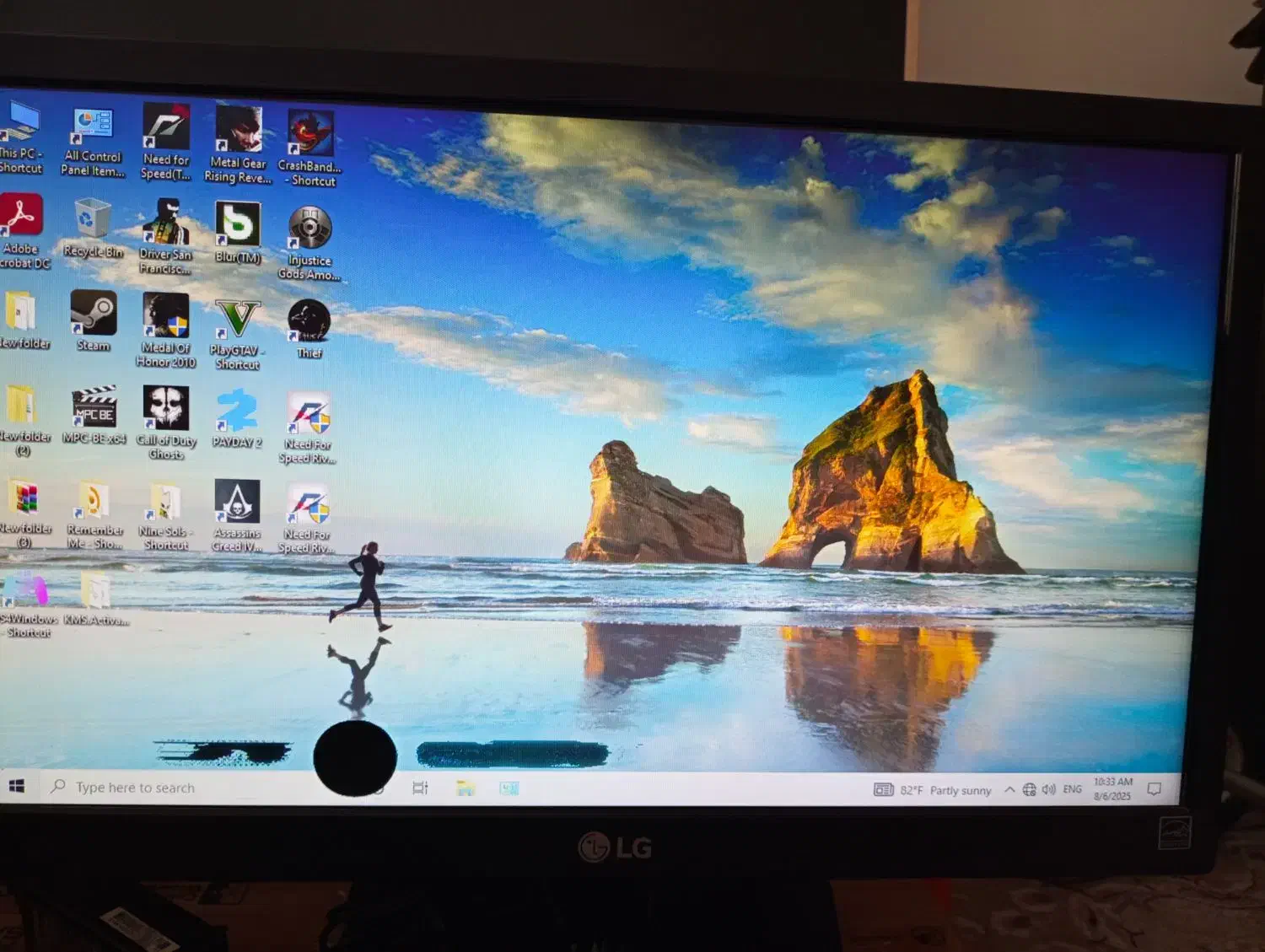 مانیتور 19 اینچ|قطعات و لوازم جانبی رایانه|سنندج, |دیوار