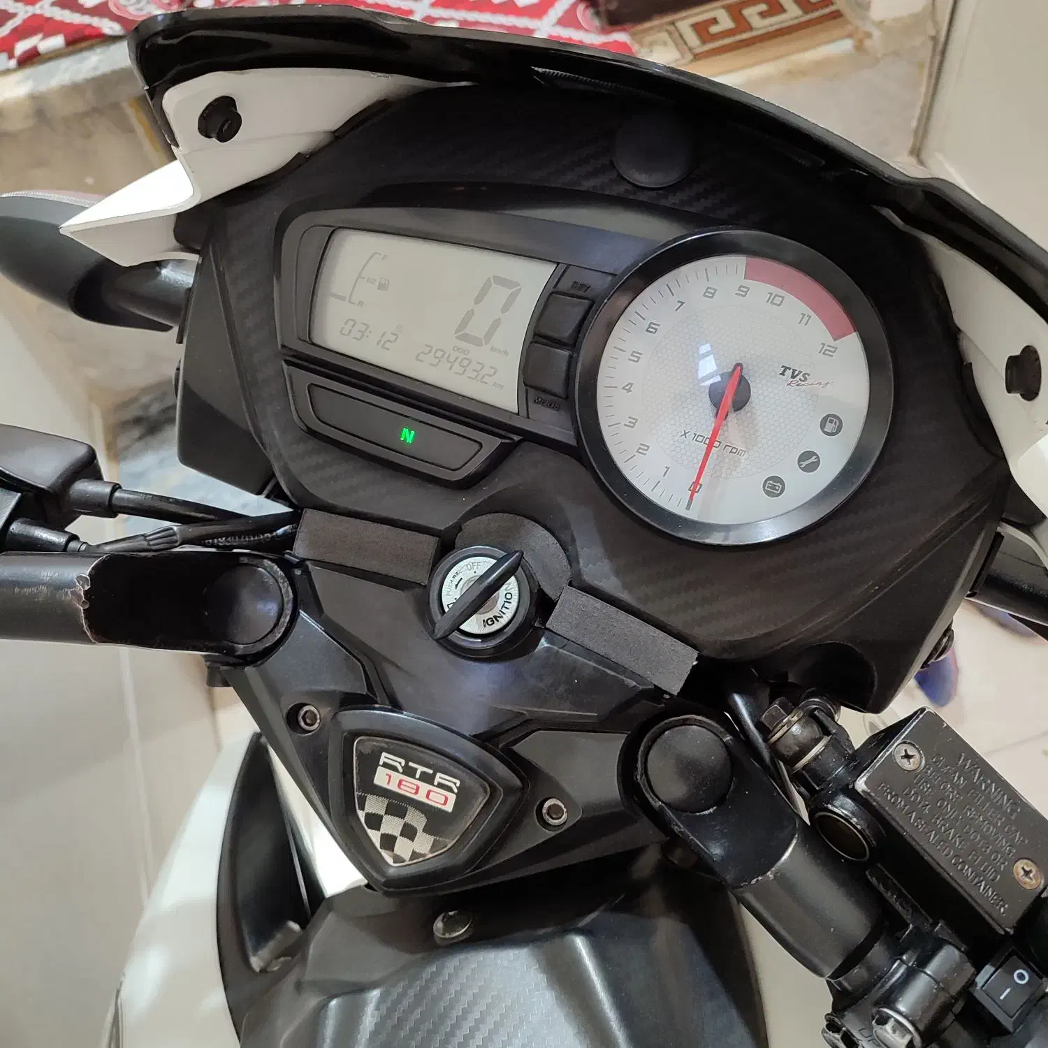 آپاچی ۱۸۰ مدل ۹۴ پلم درحد خشک|موتورسیکلت|تهران, شهرک شریفی|دیوار