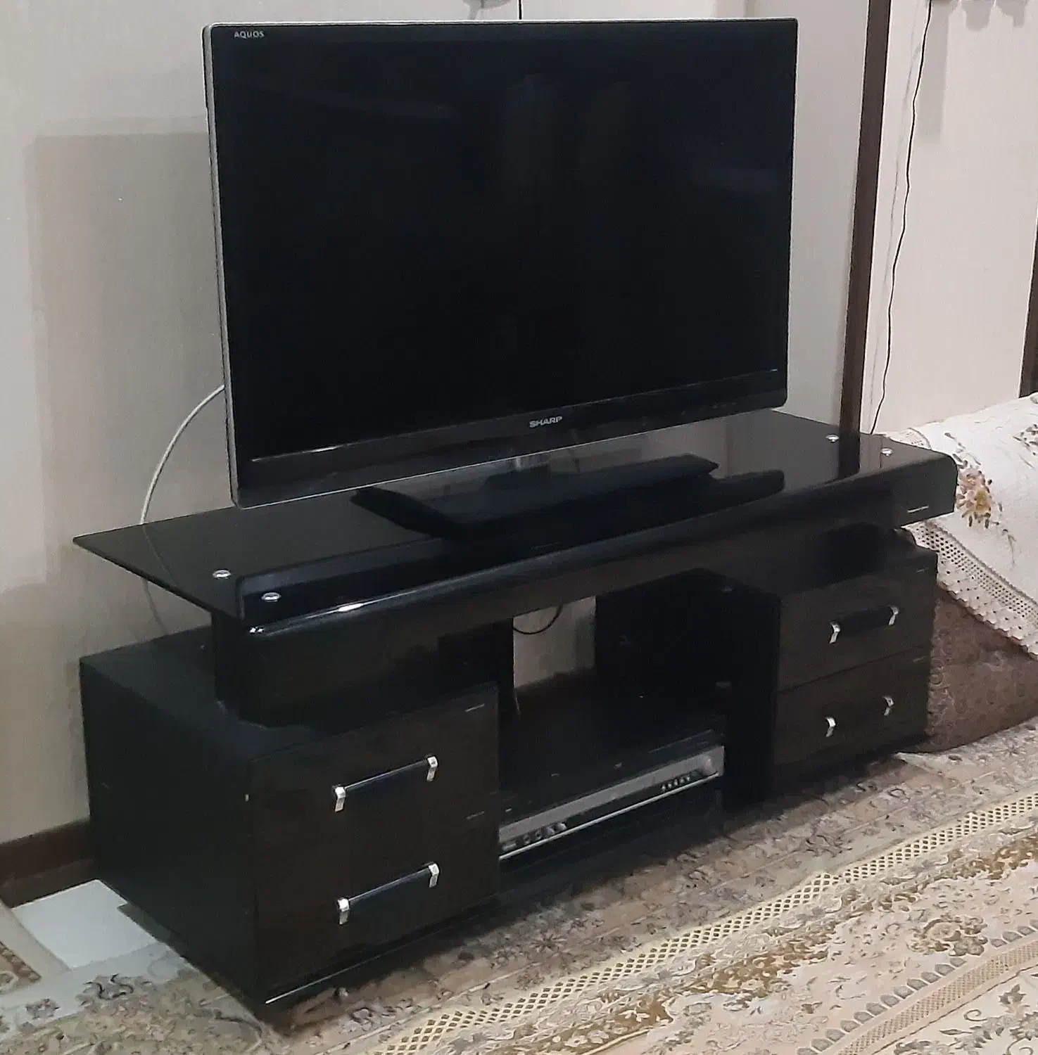 میز تلویزیون شیشه ای|میز تلویزیون|یزد, |دیوار