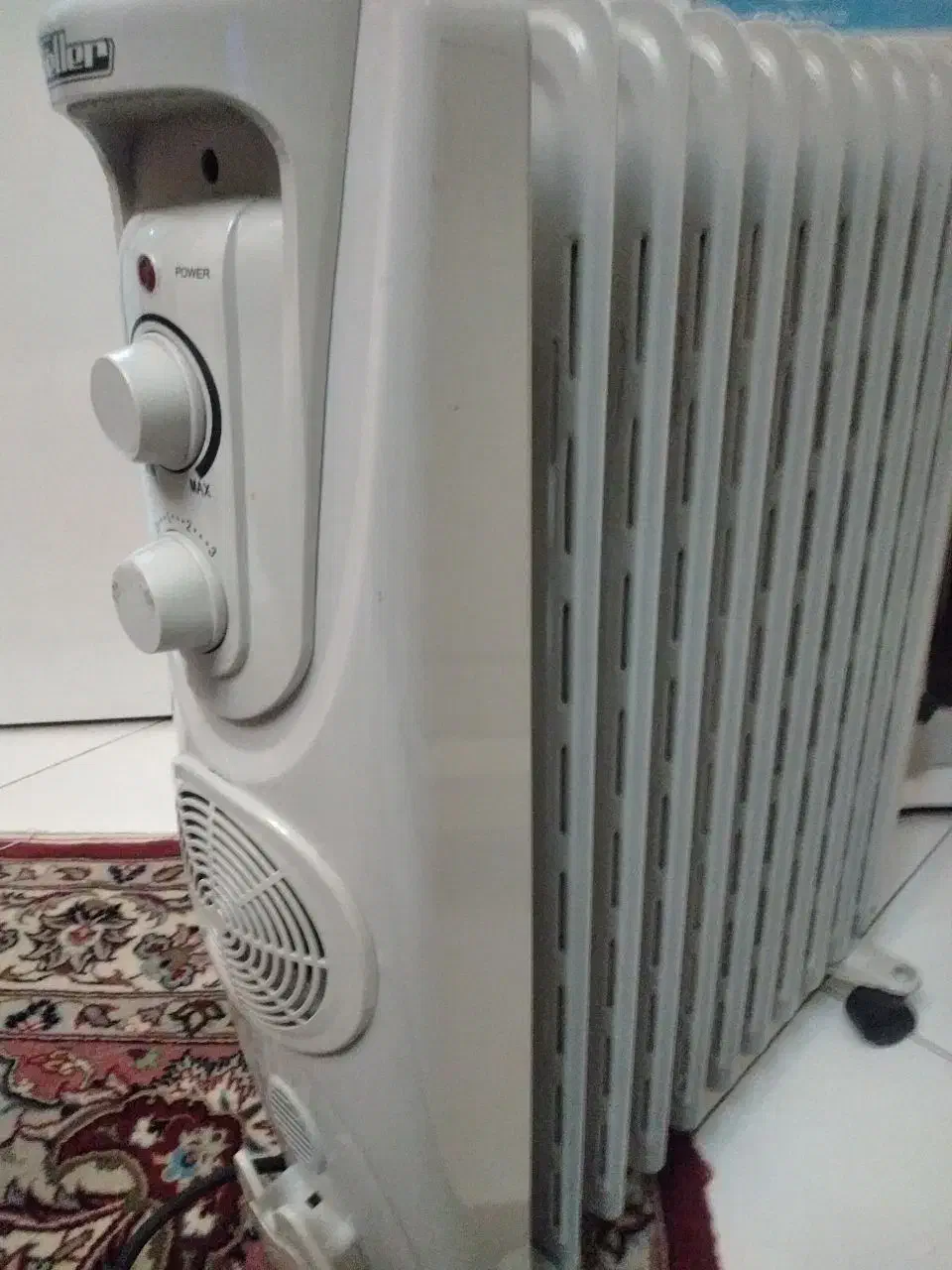 شوفاژ بخاری برقی فلر مدیا صفحه نمایش دیجیتال|بخاری، هیتر، شومینه|تهران, مرزداران|دیوار