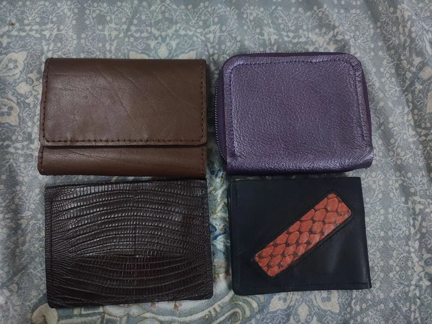 کیف پول چرم طبیعی|کیف، کفش، کمربند|قم, باغ کرباسی|دیوار