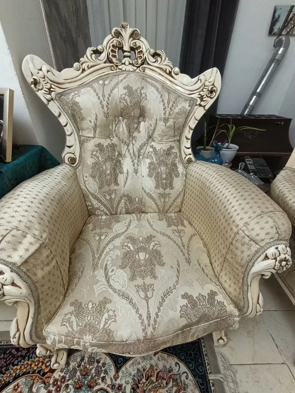 مبل سلطنتی با تخفیف|مبلمان خانگی و میز عسلی|قدس, شهر‌قدس|دیوار