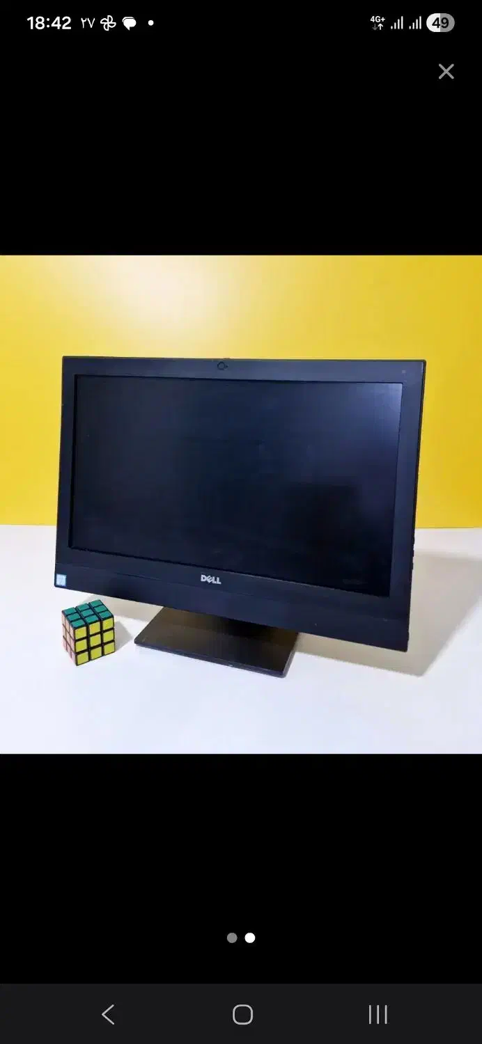 All in one دل i5 هارد SSD رم ۸ نمایشگر ۲۲ FullHD|رایانه رومیزی|مشهد, فاطمیه|دیوار