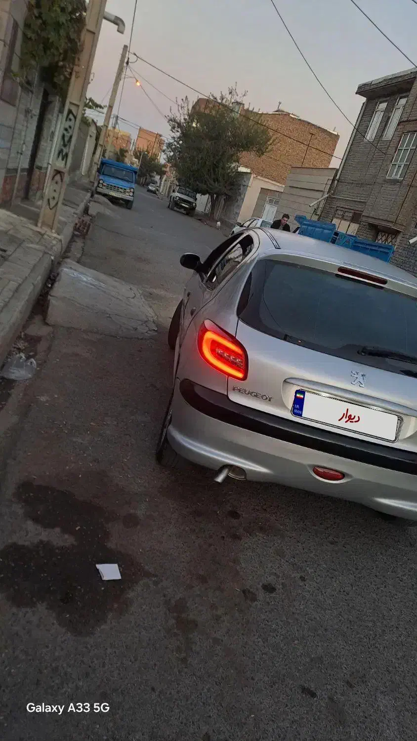 پژو ۲۰۶|خودرو سواری و وانت|خوی, |دیوار