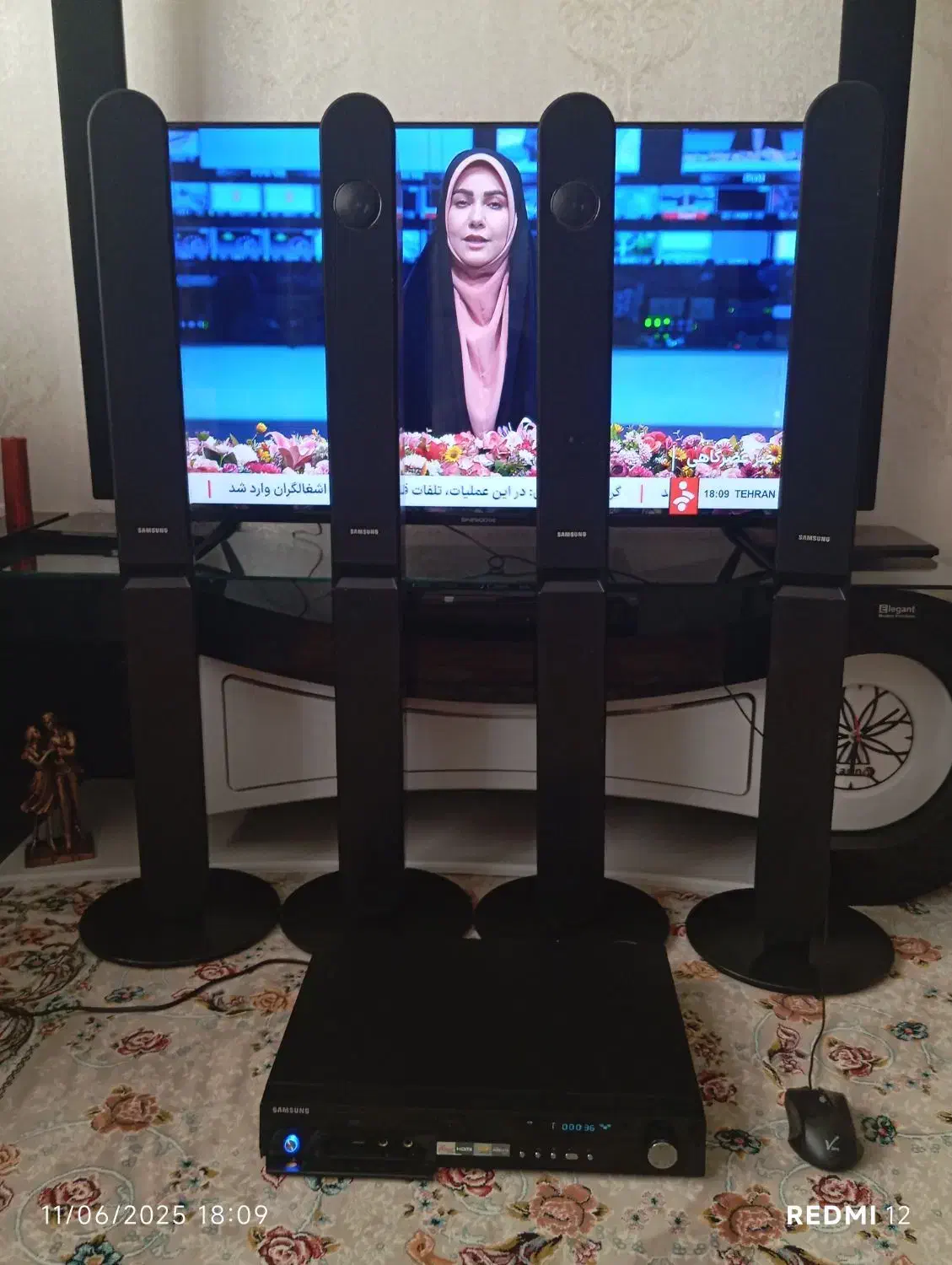 سینمای خانگی سامسونگ|سیستم صوتی خانگی|سهند, |دیوار