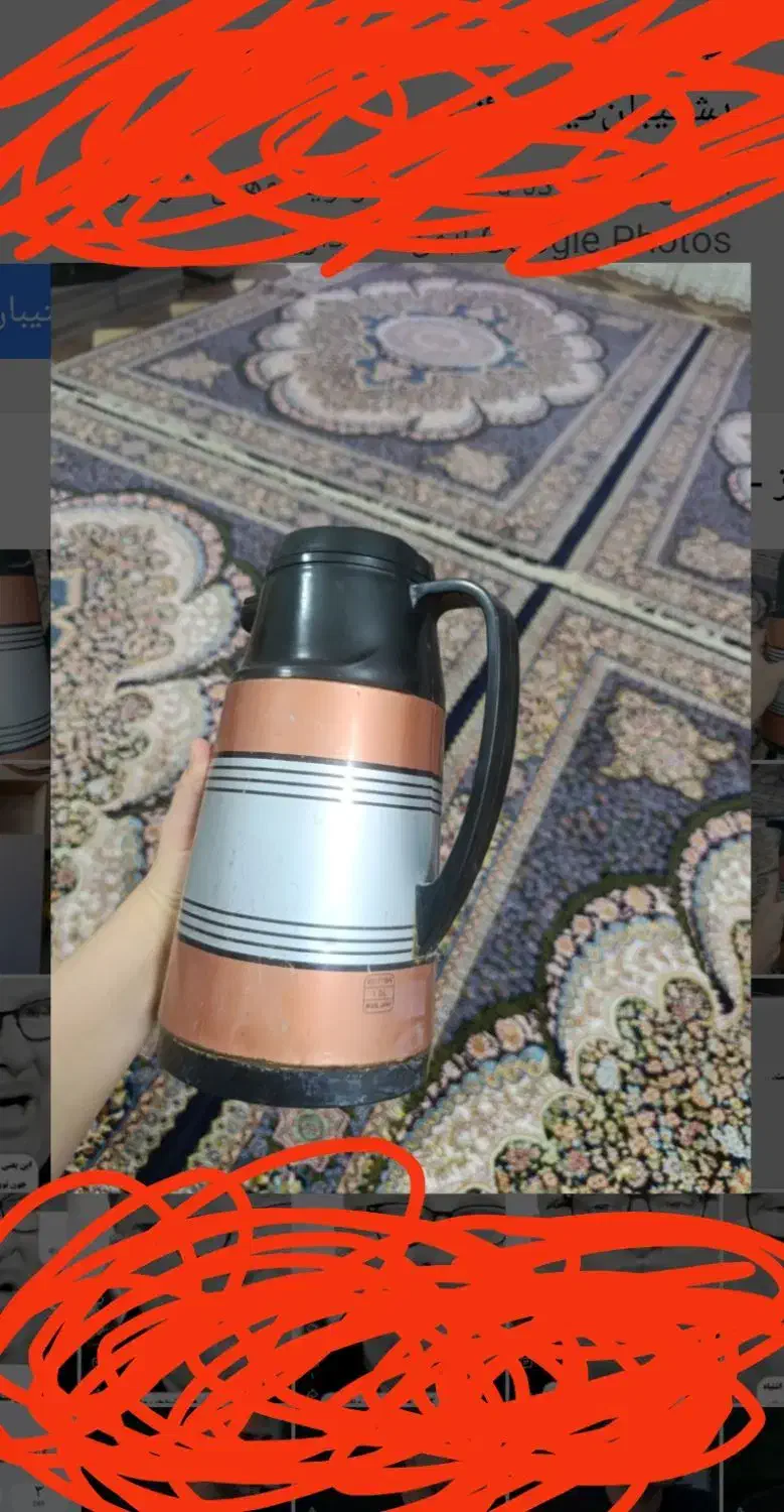 فلاکس چای|قوری، کتری، قهوهساز دستی|نهاوند, |دیوار