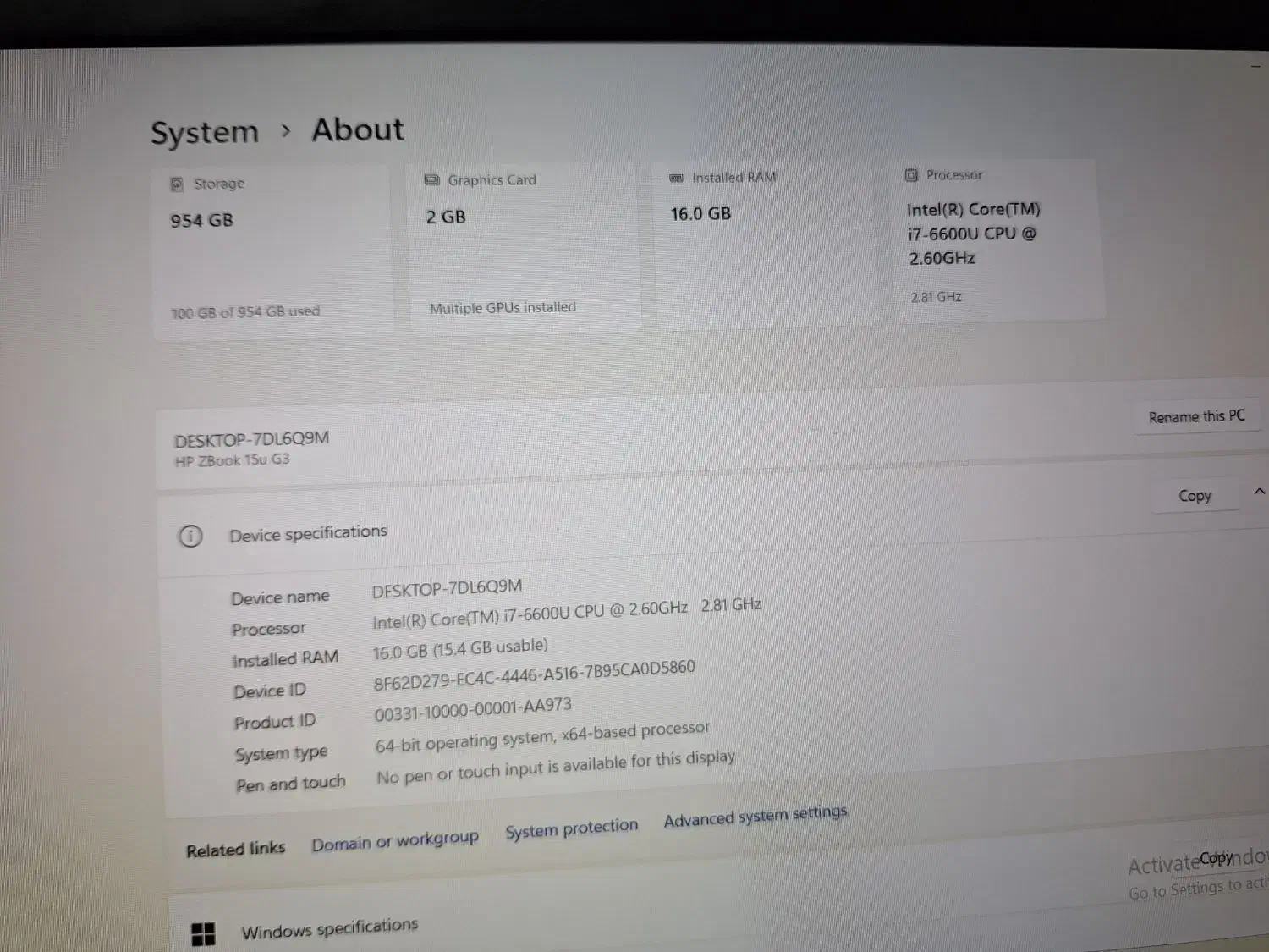 فروش لپ تاپ hp|رایانه همراه|برازجان, |دیوار