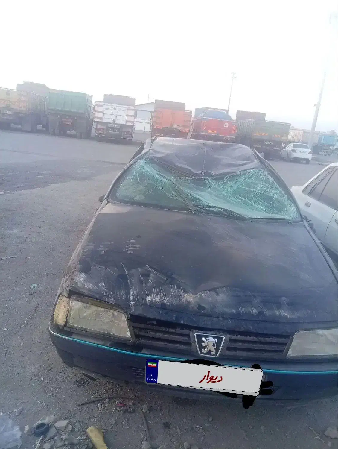 پژو ۴۰۵ تصادفی|خودرو سواری و وانت|اشتهارد, |دیوار