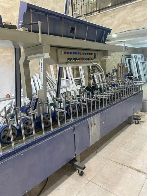 دستگاه لمینت پروفیل upvc|ماشین‌آلات صنعتی|اندیشه, اندیشه فاز ۴|دیوار