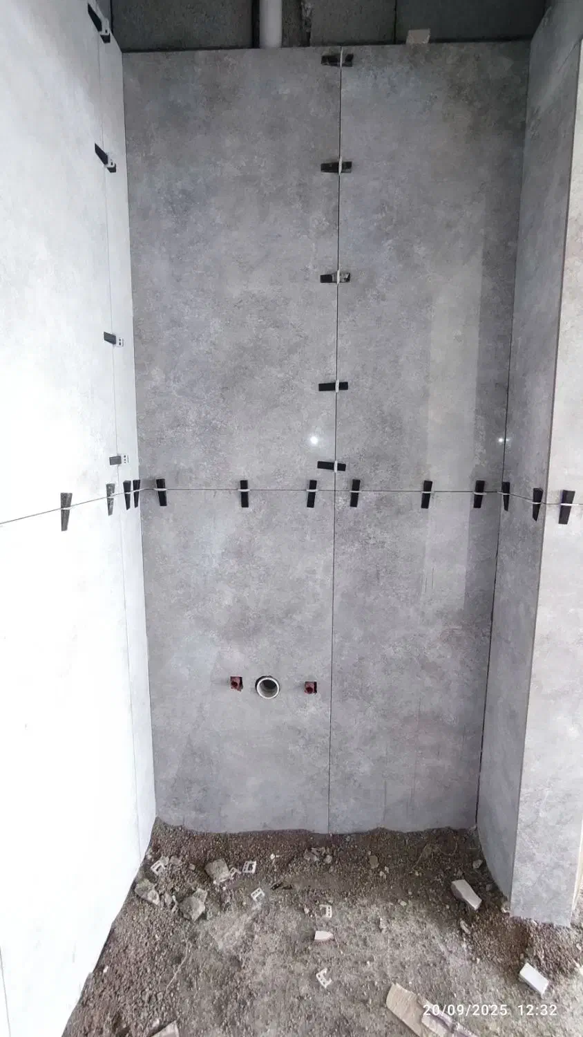 کاشی کاری و پله گذاری با اکیپ کامل|خدمات پیشه و مهارت|رامسر, |دیوار