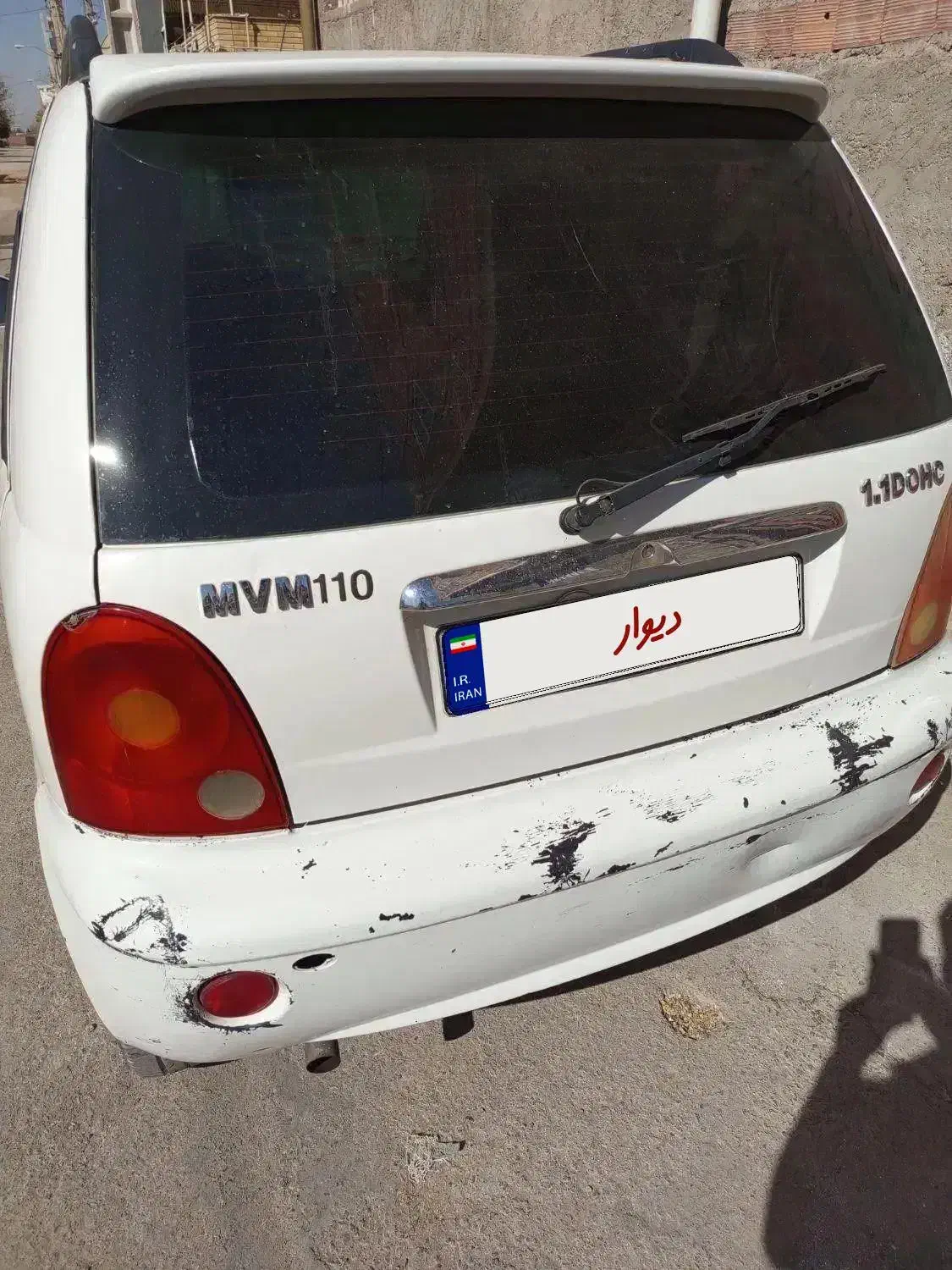 ام وی ام ۱۱۰ چهار سیلندر|خودرو سواری و وانت|کرمان, |دیوار