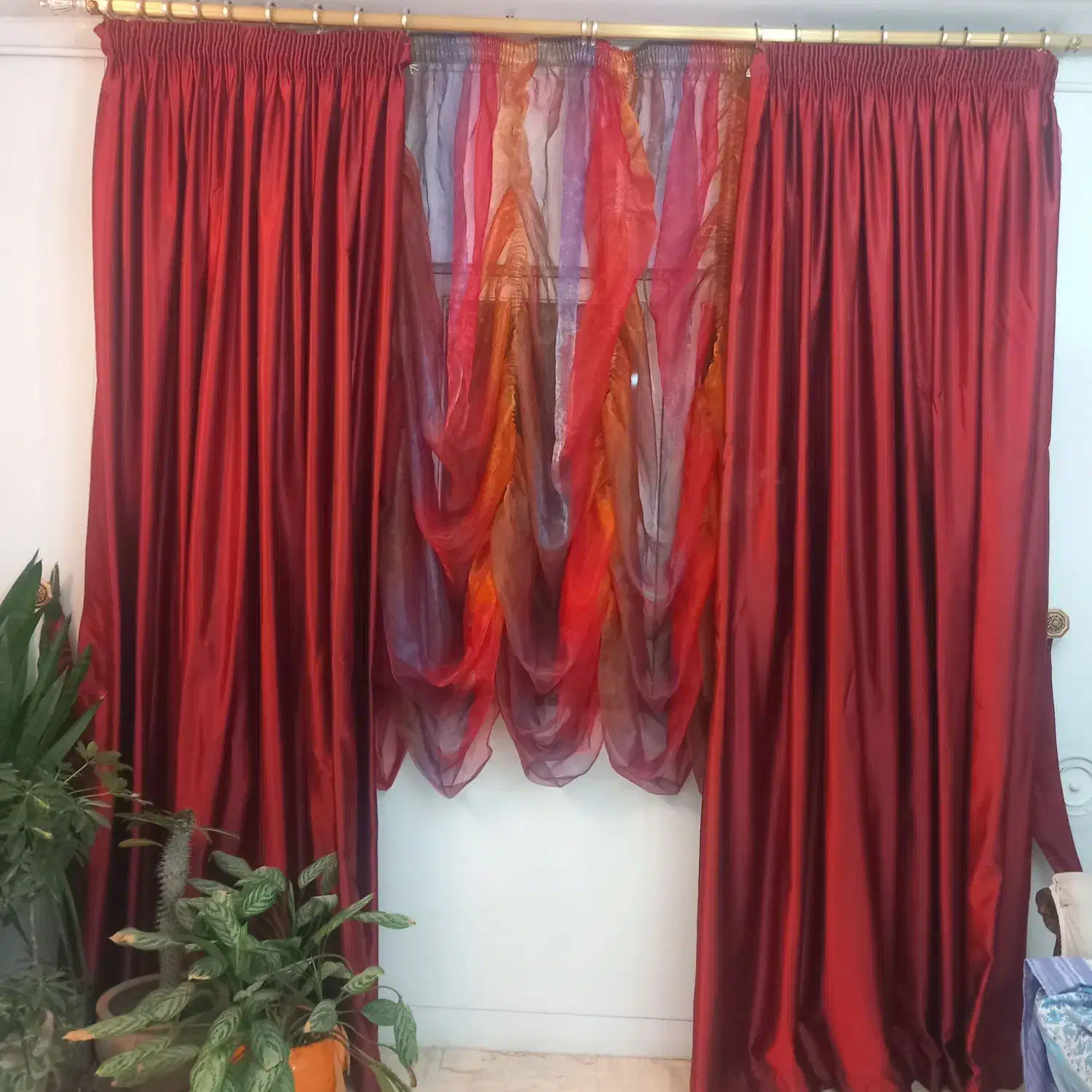 پرده|پرده، رانر، رومیزی|شیراز, شهرک گلستان|دیوار