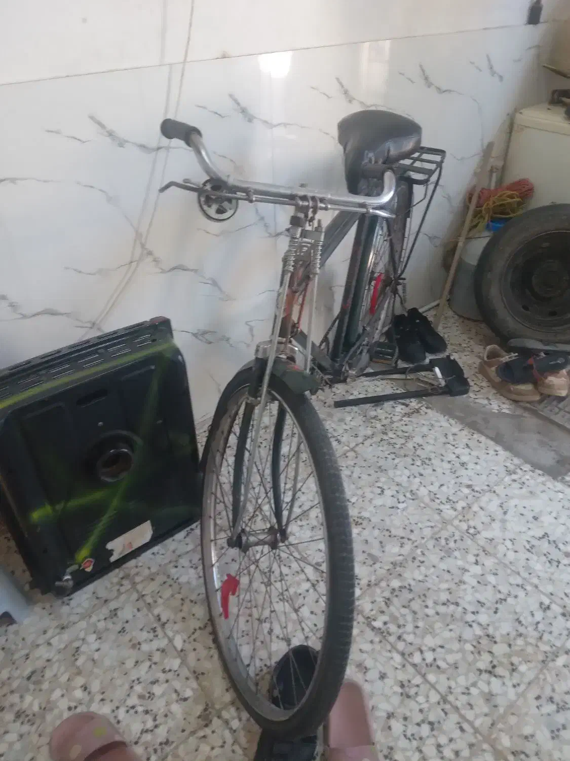 دوچرخه ۲۸ عتیقه قدیمی  سالم|دوچرخه، اسکیت، اسکوتر|تاکستان, |دیوار