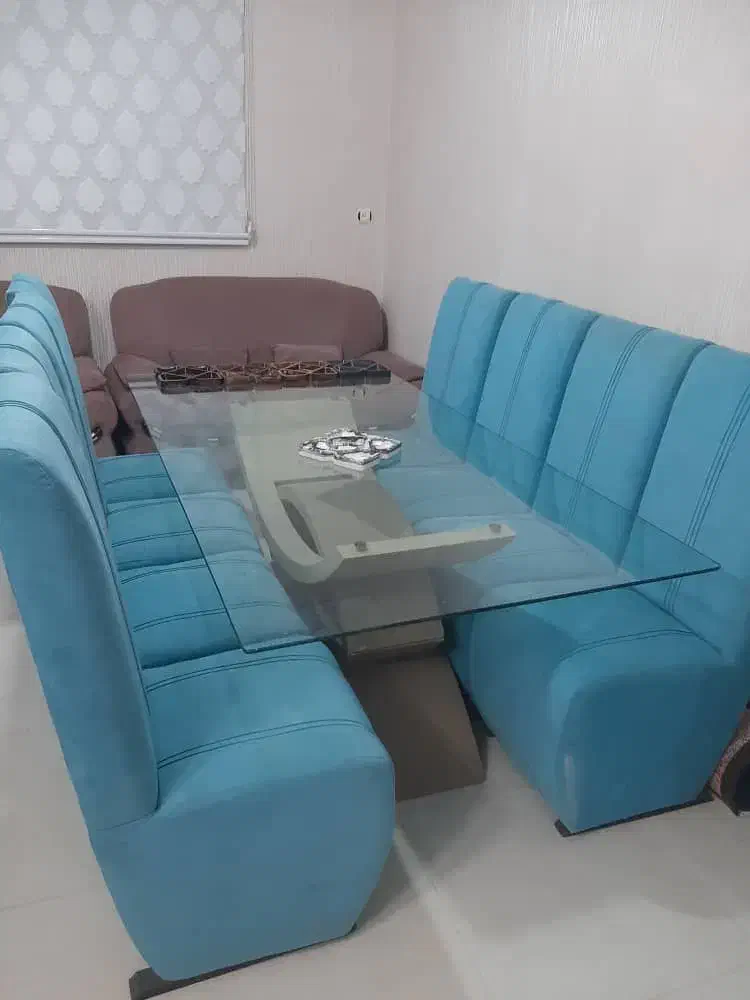 ناهار خوری 8نفره|میز و صندلی غذاخوری|سمنان, |دیوار