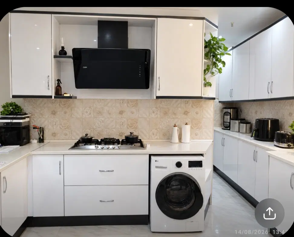 فروش کابینت آشپزخانه در حد نو به دلیل تغییر دکور|مصالح و تجهیزات ساختمان|تهران, شهرک ولیعصر شمالی|دیوار