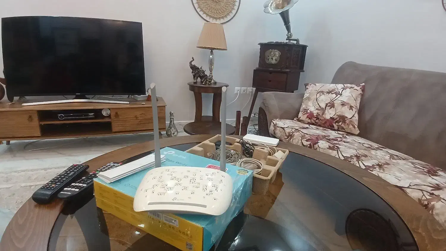 مودم Tp link دو آنتن نو|مودم و تجهیزات شبکه|تهران, دبستان|دیوار