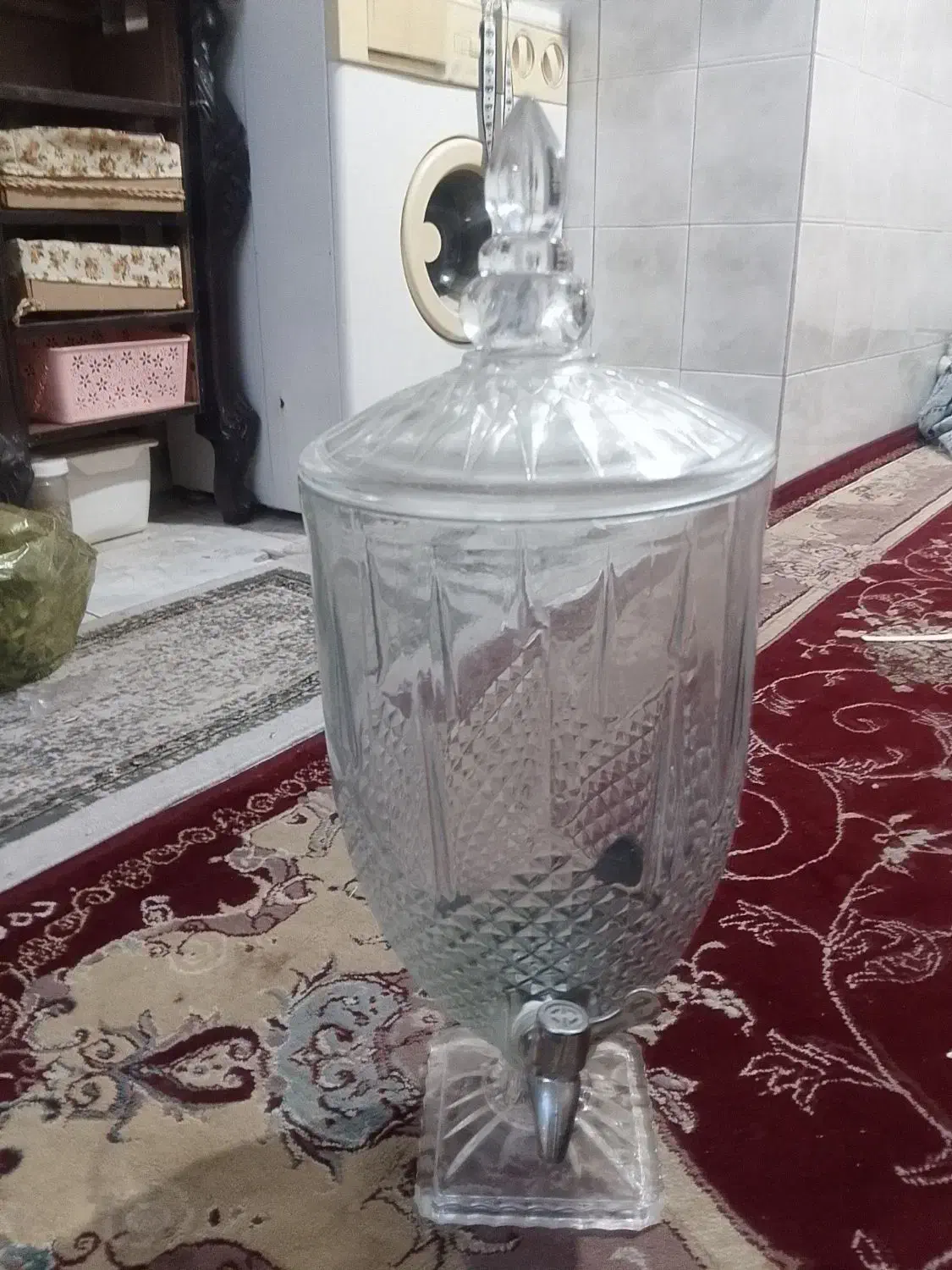 کلمن شیشه‌ای|ظروف سرو و پذیرایی|نورآباد, |دیوار