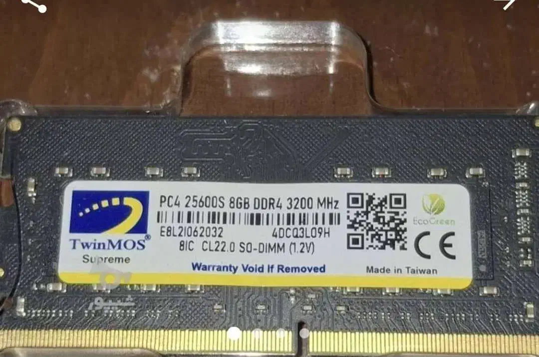 Ram 8gb ddr4 3200Mhz  laptop|قطعات و لوازم جانبی رایانه|نوشهر, |دیوار