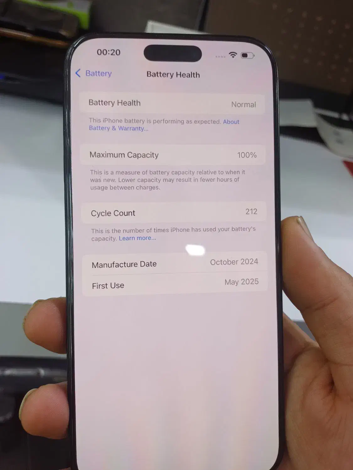 آیفون ۱۶ پرومکس حافظه،۲۵۶ گیگ با گارانتی|موبایل|مشهد, کوشش|دیوار