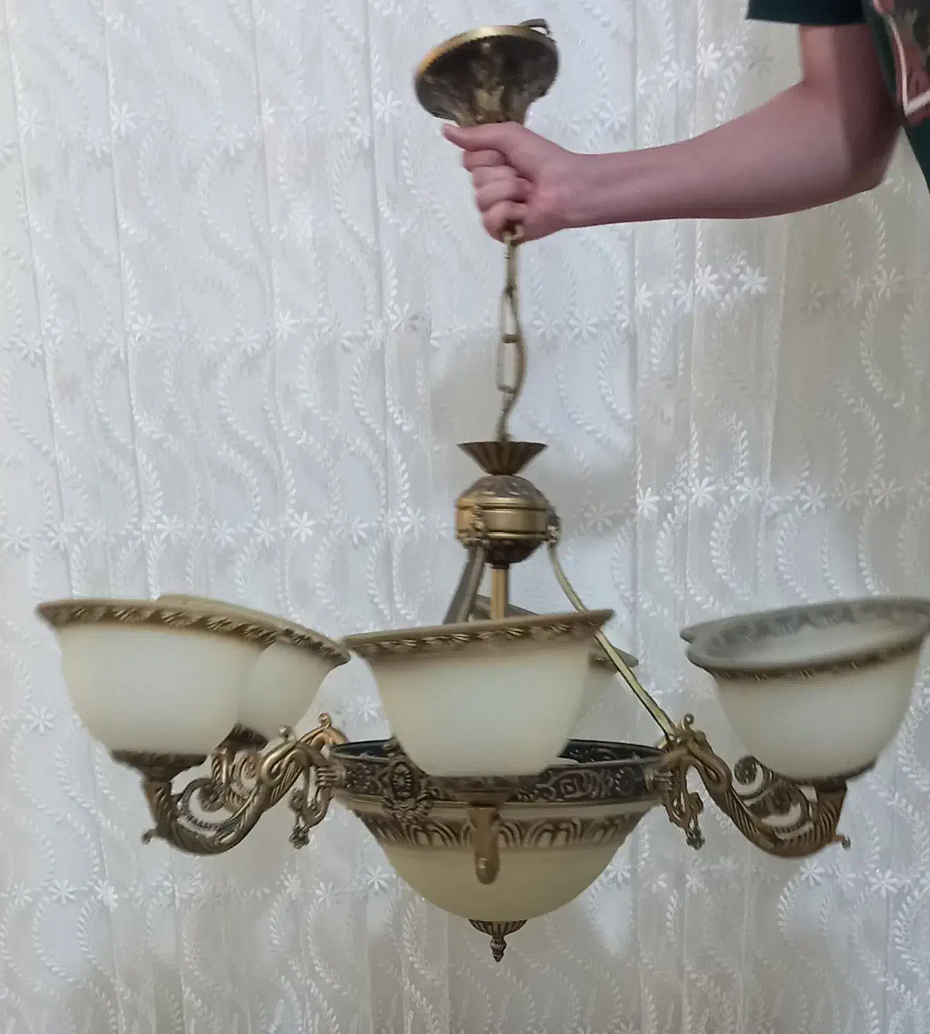 لوستر|لوستر و چراغ آویز|کوهدشت, |دیوار