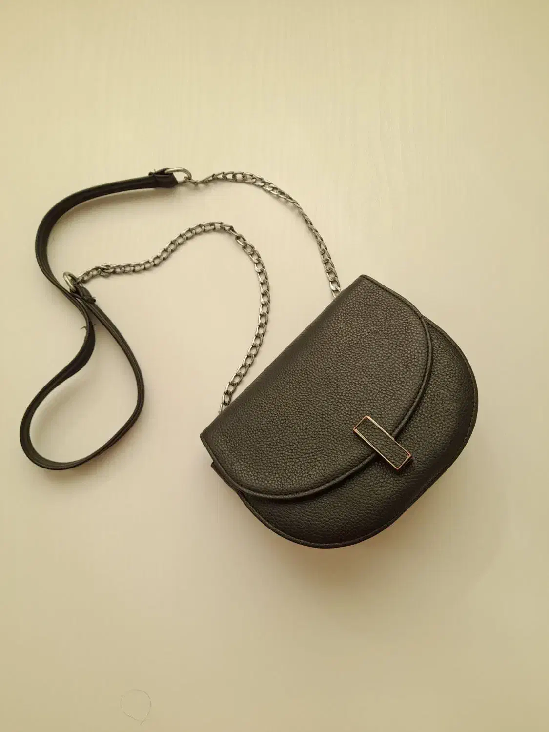 کیف مشکی با بند بلند ، شیک و ترند|کیف، کفش، کمربند|رامسر, |دیوار