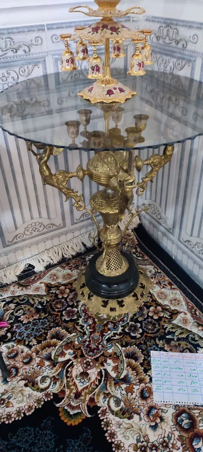 میز برنز|مبلمان خانگی و میز عسلی|نورآباد, |دیوار