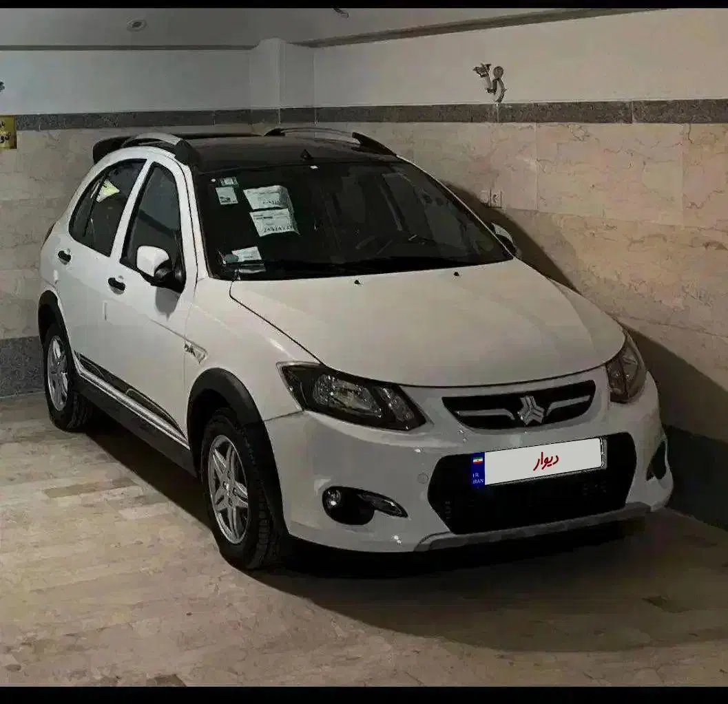 کوییک R سفید مشکی آخر1400خانگی بارینگ|خودرو سواری و وانت|کرمان, |دیوار