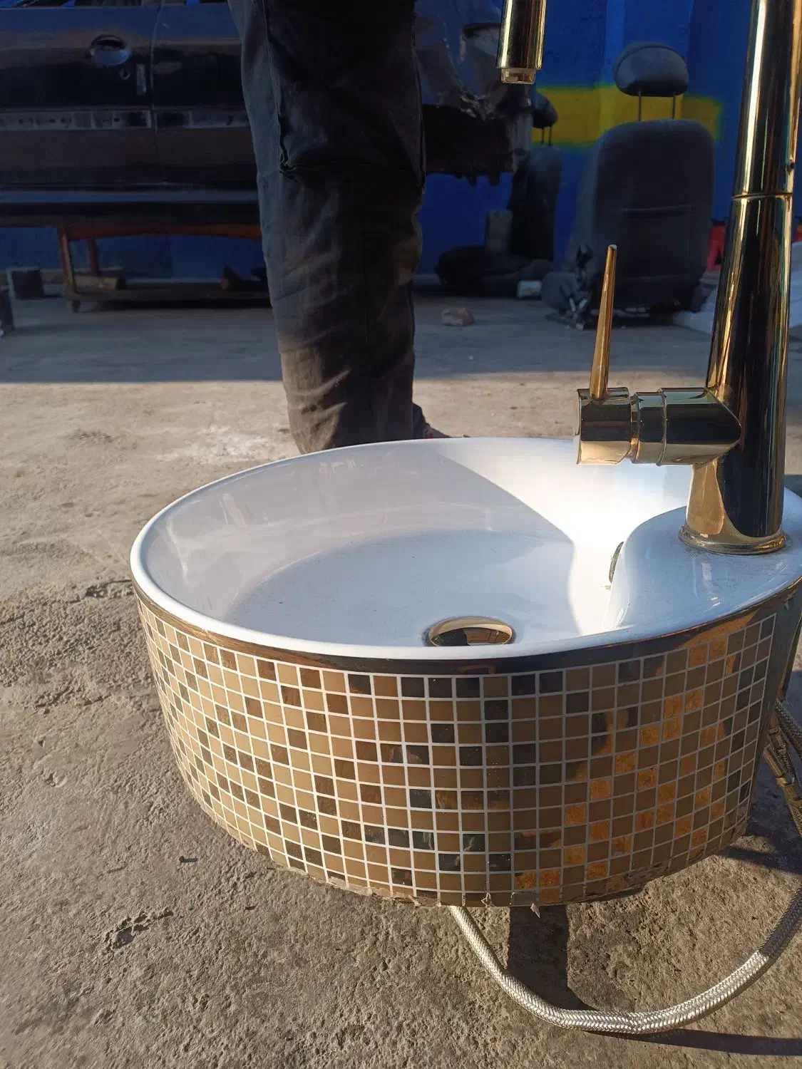 سنگ دستشور و شیر اب|لوازم سرویس بهداشتی|پاکدشت, پاکدشت (مامازند)|دیوار