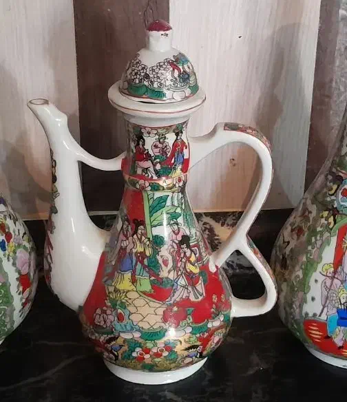 چینی گل مرغی قدیمی|ظروف سرو و پذیرایی|نجف‌آباد, فاز ۳ شهرک آزادگان|دیوار