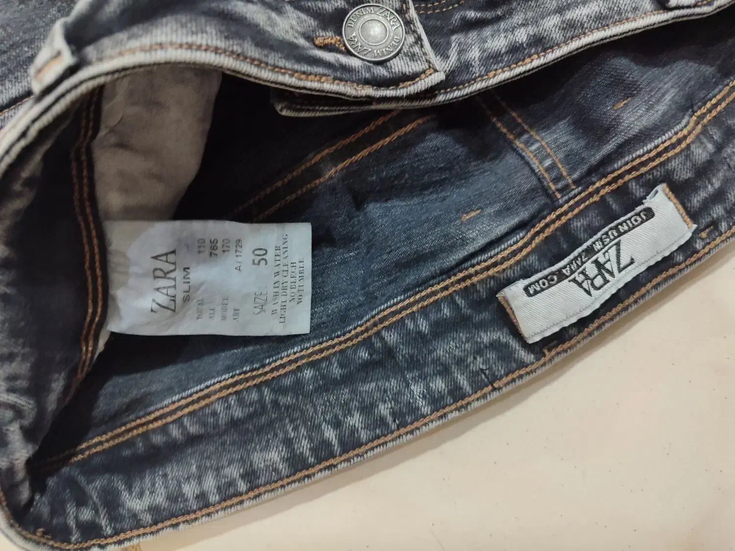 شلوار لی زغالی|لباس|بندر امام خمینی, |دیوار