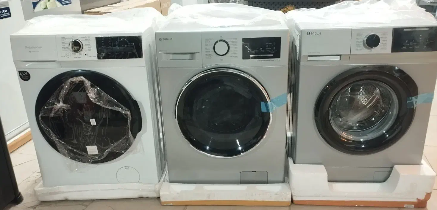 لباسشویی اتومات جدید اسنوا 8کیلو به قیمت کارخانه|ماشین لباسشویی و خشک‌کن لباس|زاهدان, |دیوار