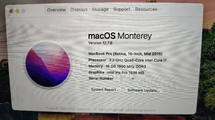 مک بوک پرو 2015|رایانه همراه|کرمانشاه, |دیوار
